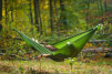 Hamak Lesovik BYSTRY treetop green z systemem zawieszenia SNEKA