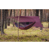 Lesovik hamak z moskitierą Draka burgundy ron