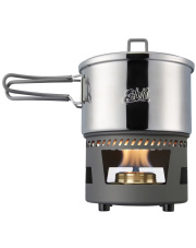 Zestaw do gotowania Cookset with Alcohol Burner 1500 ml - steel Esbit