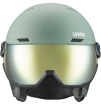 Kask narciarski UVEX Wanted Visor zielony