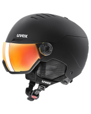 Kask narciarski UVEX Wanted Visor czarny