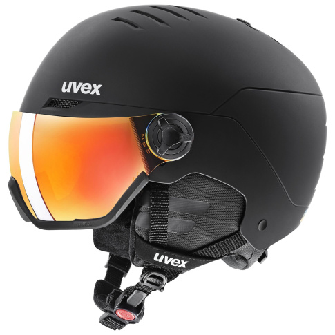 Kask narciarski UVEX Wanted Visor czarny