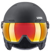 Kask narciarski UVEX Wanted Visor czarny