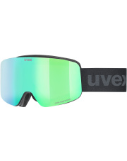 Gogle juniorskie narciarskie UVEX Pwdr FM zielone one size