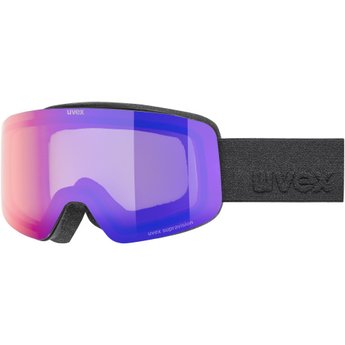 Gogle juniorskie narciarskie UVEX Pwdr FM fioletowe one size