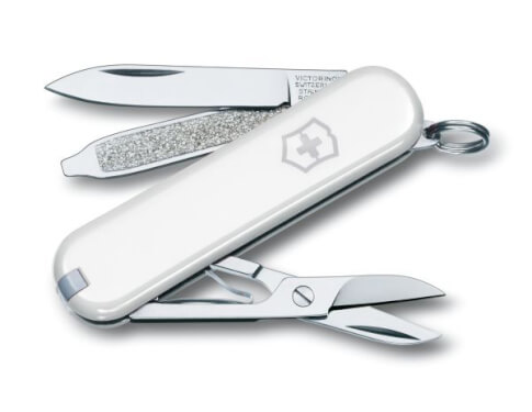 Scyzoryk Victorinox – CLASSIC SD – biały Celidor