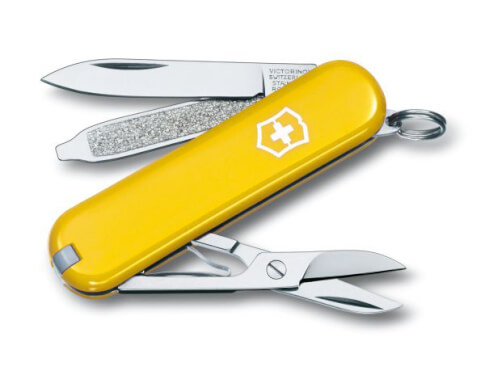 Scyzoryk Victorinox – CLASSIC SD – żółty Celidor