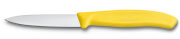 Nóż do jarzyn gładki Victorinox 10cm żółty