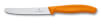 Nóż do pomidorów Victorinox zaokrąglony czubek, ząbkowany 11cm –pomarańczowy