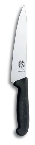 Nóż kuchenny Victorinox szerokie ostrze 19cm Fibrox czarny