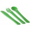 Sztućce turystyczne Ellipse Camping Cutlery Set zielone Lifeventure