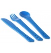 Sztućce turystyczne Ellipse Camping Cutlery Set niebieskie Lifeventure