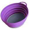 Miska składana Silicone Ellipse FlexiBowl fioletowa Lifeventure