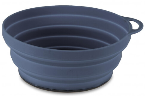 Miska składana Silicone Ellipse FlexiBowl grafitowa Lifeventure