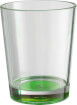 2x Nietłukące szklanki Brunner Set Multiglas Color Antislip zielone