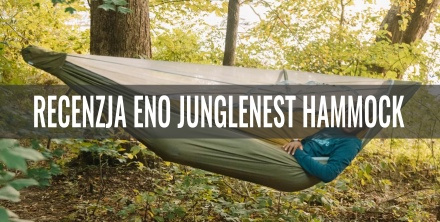 Recenzja hamaka z moskitierą ENO JungleNest Hammock