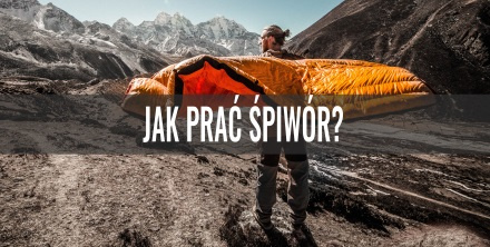 Jak prać śpiwór?