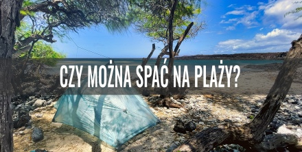 Czy można spać na plaży?