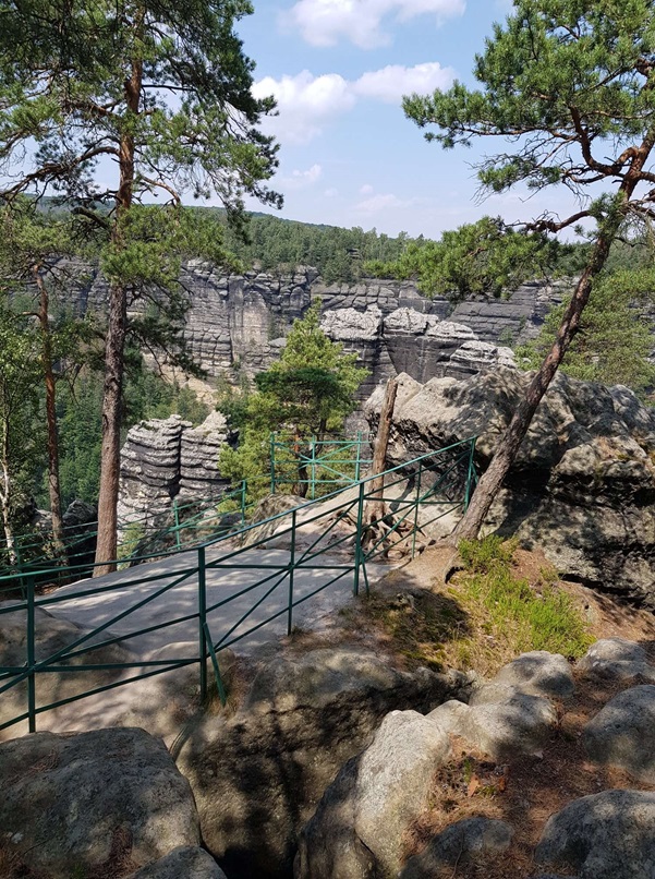 Pravcicka Brama punkty widokowe Czeska Szwajcaria