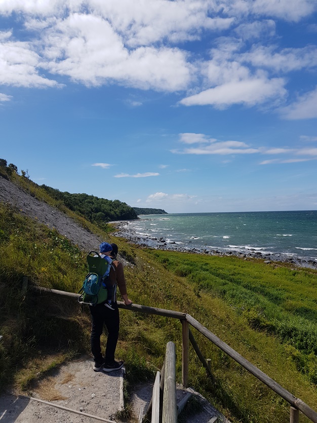 kap arkona zejście na plażę