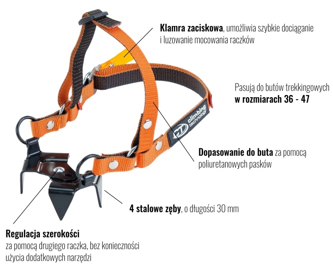 Climbing technology mini crampon 4p 