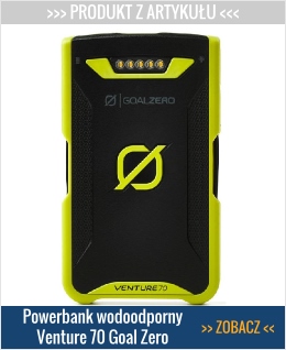 mocny wodoodporny powerbank venture 70