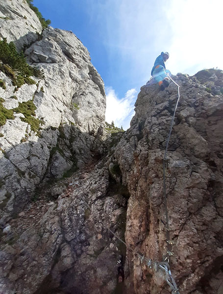 via ferrata Franz Scheikl Klettersteig 