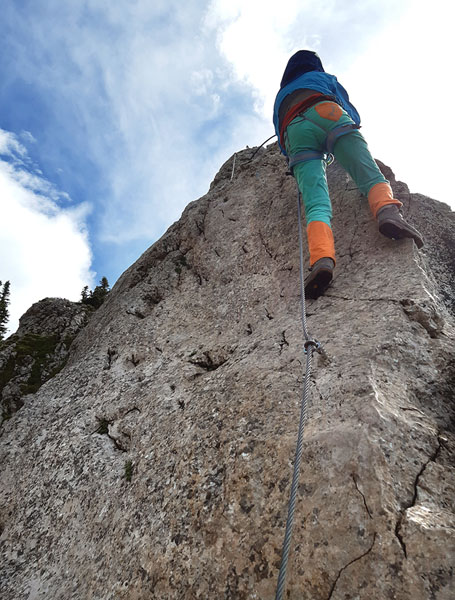 via ferrata Franz Scheikl Klettersteig 