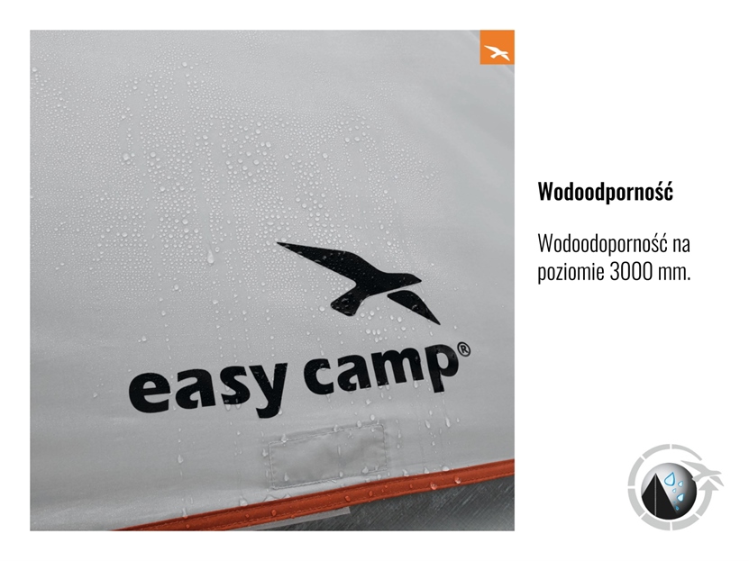 Easy Camp namiot wodoodpornosć 3000